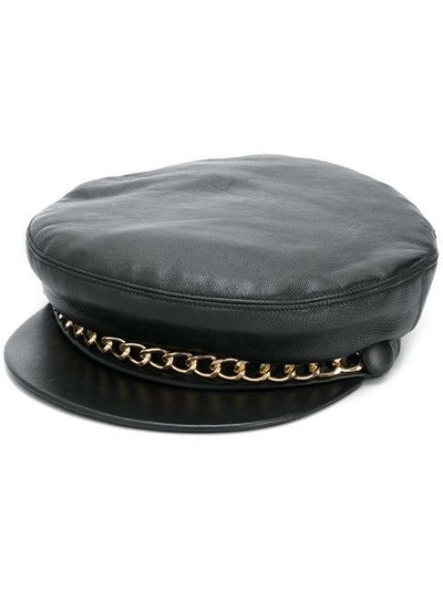 Shop Eugenia Kim Marina Hat In Black