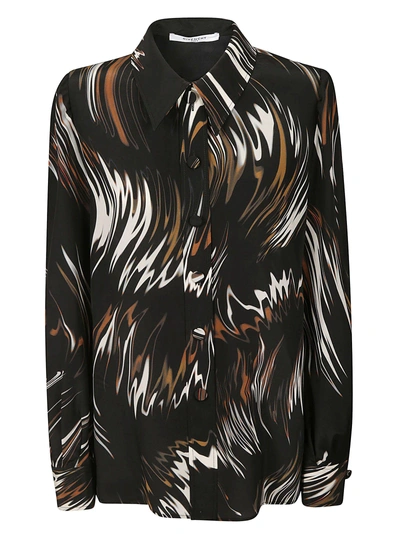 Shop Givenchy Patterned Shirt In Multicolor