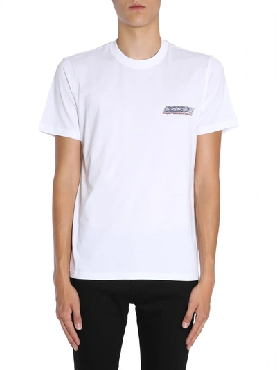 Shop Givenchy Slim Fit T-shirt In Bianco