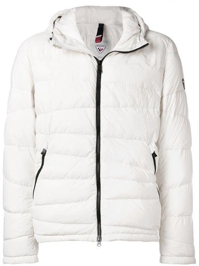 Shop Rossignol Short Padded Jacket - White