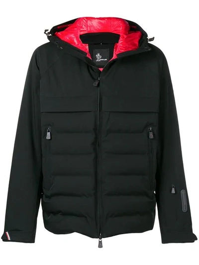 Shop Moncler Grenoble Padded Jacket - Black