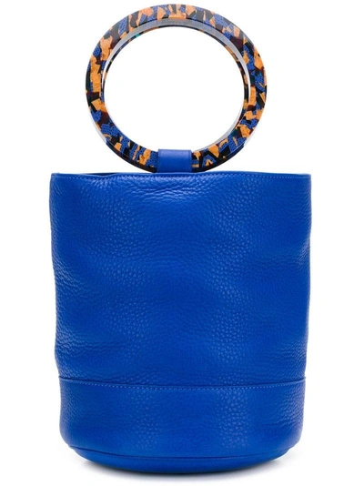 Shop Simon Miller Round Handles Tote Bag - Blue