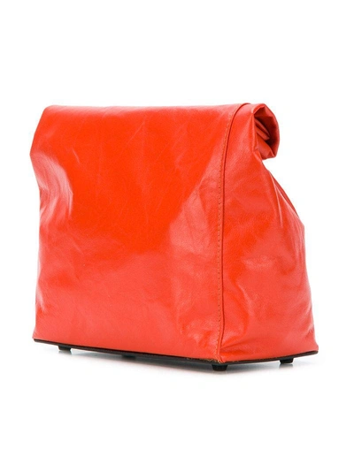 Shop Simon Miller Mini Clutch Bag - Yellow & Orange