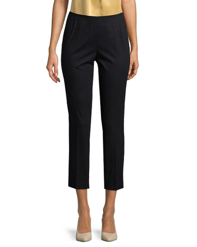 Shop Lafayette 148 Stanton Casual Cropped Pant In Nocolor