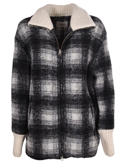 Shop Isabel Marant Étoile Gimo Oversized Jacket In 02an Anthracite