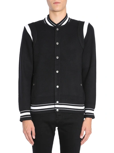 Shop Givenchy 4g Embroidered Bomber Jacket In Nero