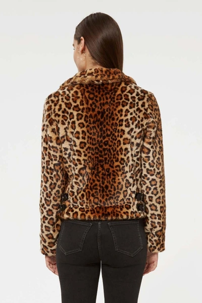 Shop Rebecca Minkoff Hudson Jacket In Leopard Multi