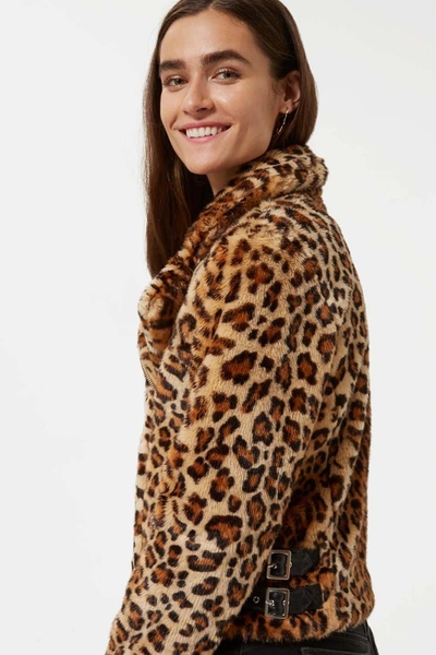 Shop Rebecca Minkoff Hudson Jacket In Leopard Multi