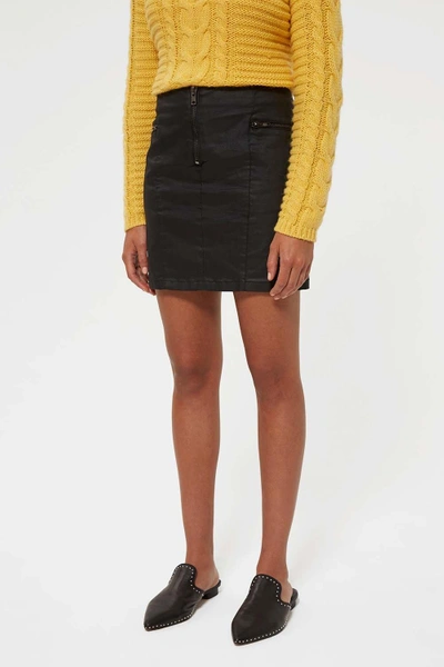 Shop Rebecca Minkoff Emery Skirt In Black