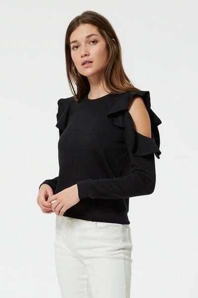Shop Rebecca Minkoff Gracie Sweatshirt In Black