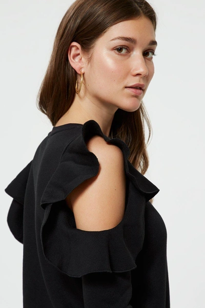 Shop Rebecca Minkoff Gracie Sweatshirt In Black