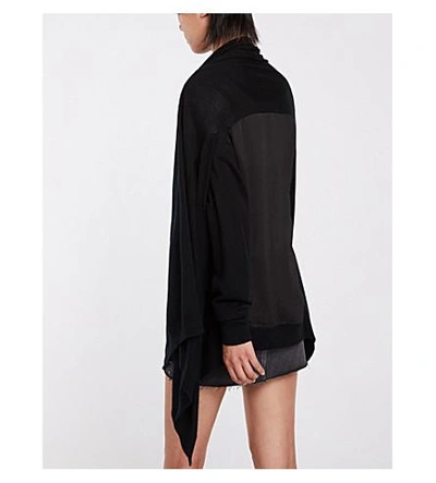 Shop Allsaints Ir 美利奴 羊毛 羊毛衣 In Black