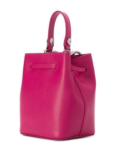 Shop Kenzo Eye Bucket Bag In Pink