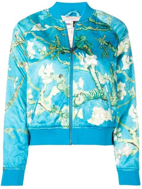 vans bomber jacket van gogh