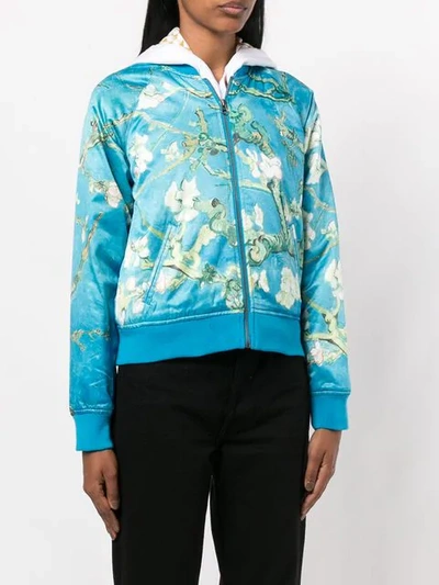 Vans X Van Gogh Museum Almond Blossom Printed Bomber Jacket | ModeSens