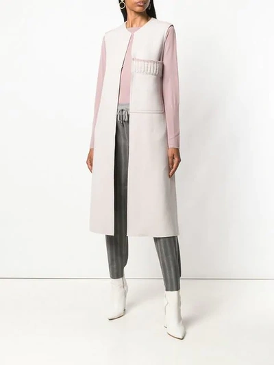 Shop Lorena Antoniazzi Knit Sweater In Pink