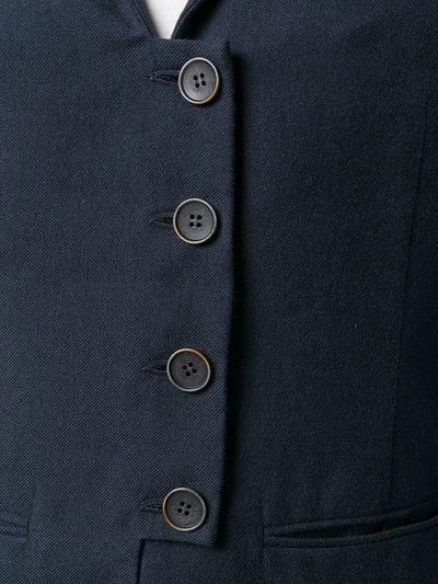 Shop Nehera Tailored Buttoned Blazer - Blue