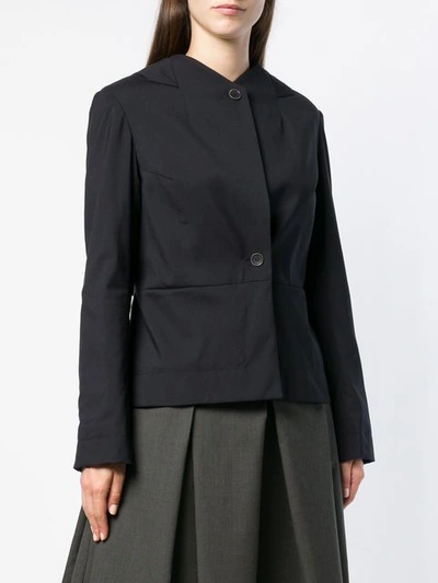 Shop Nehera Fitted Buttoned Jacket - Black