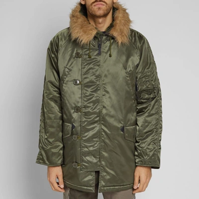 Gosha Rubchinskiy N-3b Jacket In Green | ModeSens