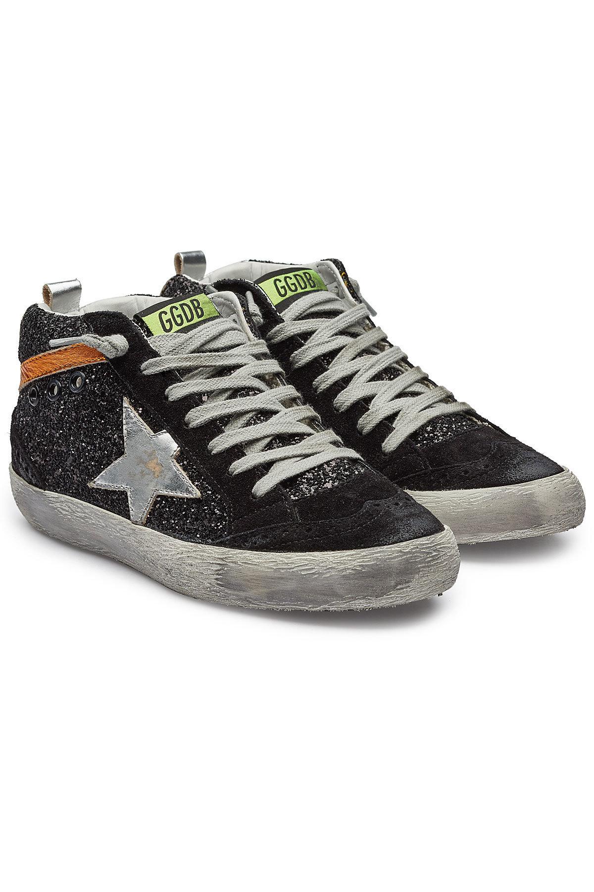 glitter golden goose mid star
