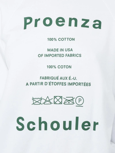 Shop Proenza Schouler Pswl Shrunken Sweatshirt