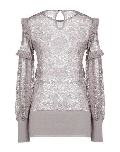 Shop Antonino Valenti Sweater In Dove Grey