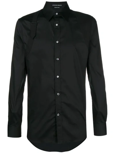 Shop Alexander Mcqueen Classic Shirt - Black