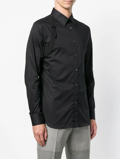 Shop Alexander Mcqueen Classic Shirt - Black