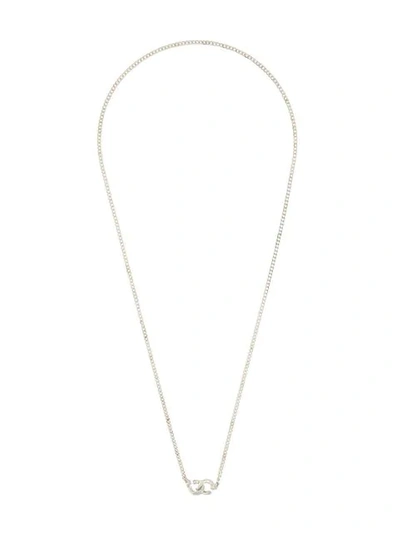Shop Bunney Elongated Chain Necklace - Metallic