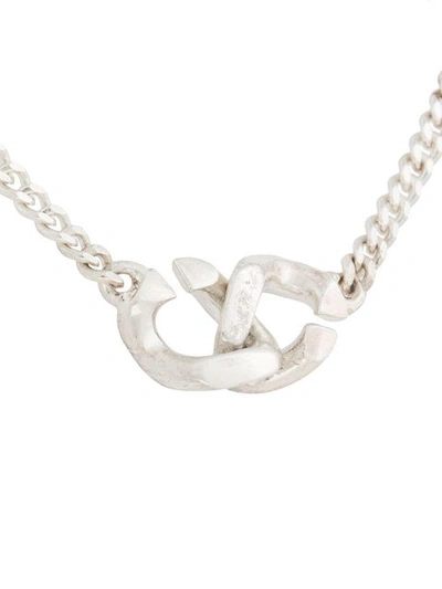 Shop Bunney Elongated Chain Necklace - Metallic