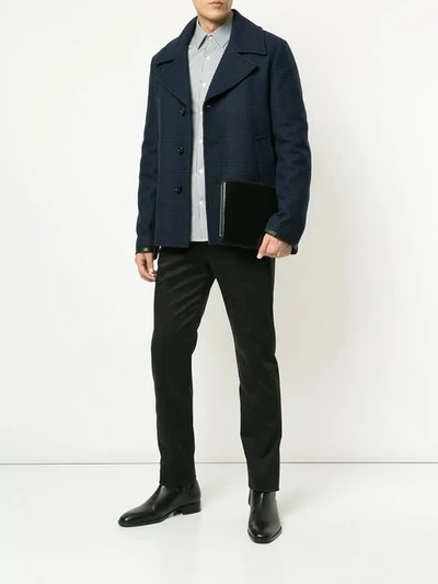 Shop Cerruti 1881 Single Breasted Jacket In Blue