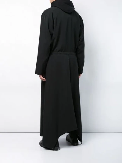 Shop Yohji Yamamoto Garbadine Jumpsuit - Black