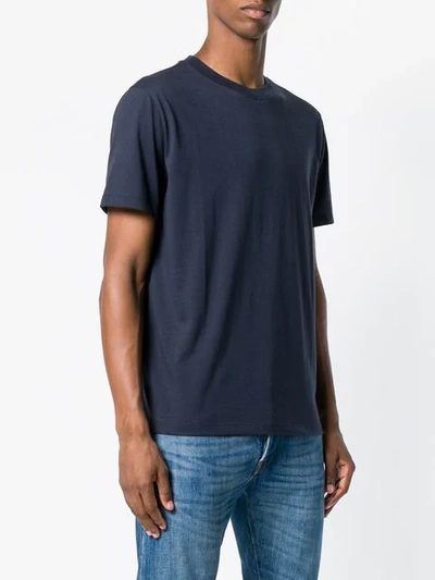 Shop Valentino Round Neck T-shirt In Blue