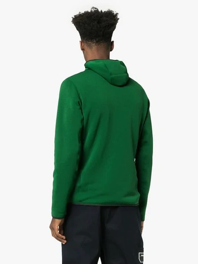 Shop Arc'teryx Green Kyanite Hd Hooded Jacket