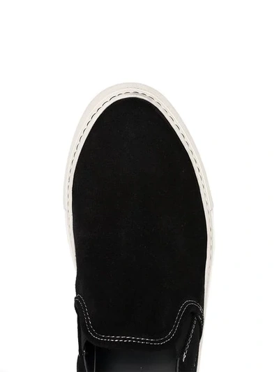 Shop Common Projects Klassische Slip-on-sneakers In Black