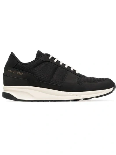 Shop Common Projects  Track Vintage Low Sneakers In Black