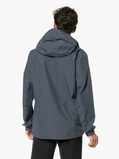 Shop Arc'teryx Grey Beta Sl Hybrid Jacket In Blue