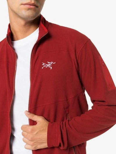 Shop Arc'teryx Red Delta Lt Jacket