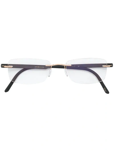 Shop Silhouette Atelier Collection Gold Plated Glasses