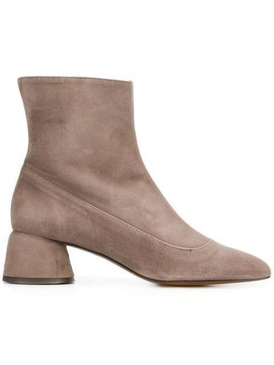 Shop Castaã±er Leto Ankle Boots In Grey