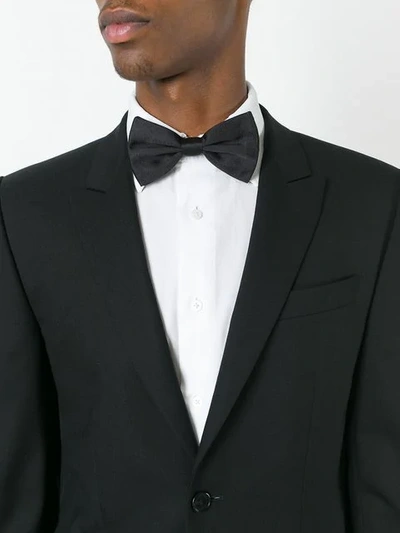 Shop Dolce & Gabbana Silk Bow Tie In Black