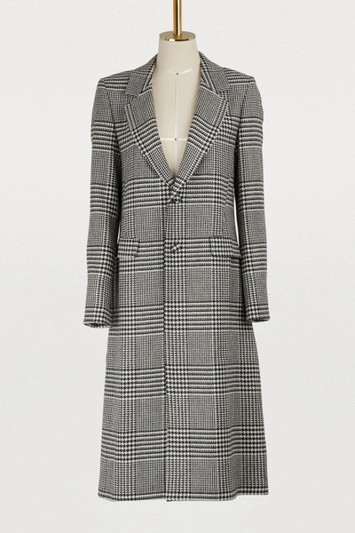 Shop Each X Other Prince Of Wales Coat In Black & White