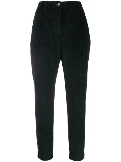 Shop Nine In The Morning Simon Corduroy Trousers - Blue