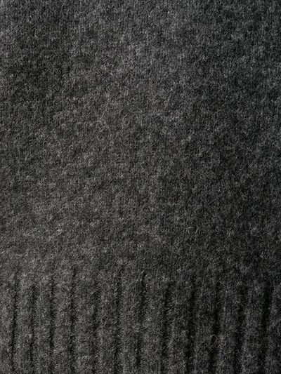 Shop Helmut Lang Long Sleeve Brushed - Grey