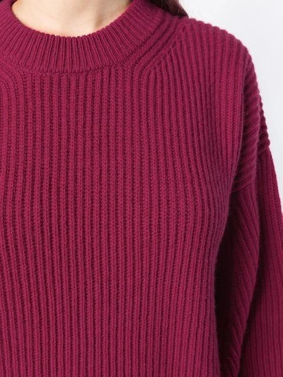 Shop Department 5 Oversized Knit Sweater - Red