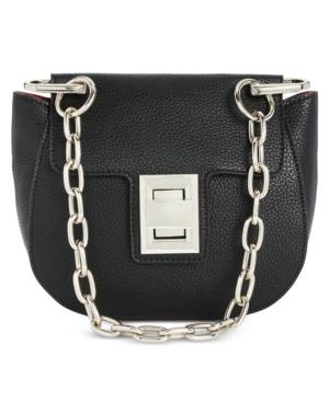 steve madden saddle faux leather crossbody bag