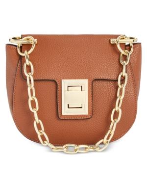 steve madden saddle faux leather crossbody bag