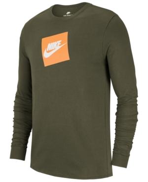 olive canvas nike shirt