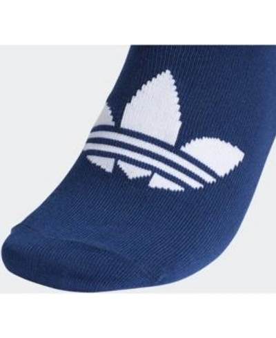 Shop Adidas Originals 6-pk. Superlite No-show Socks In Mystery Blue/grey