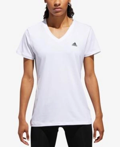 Shop Adidas Originals Adidas Tech T-shirt In White/black